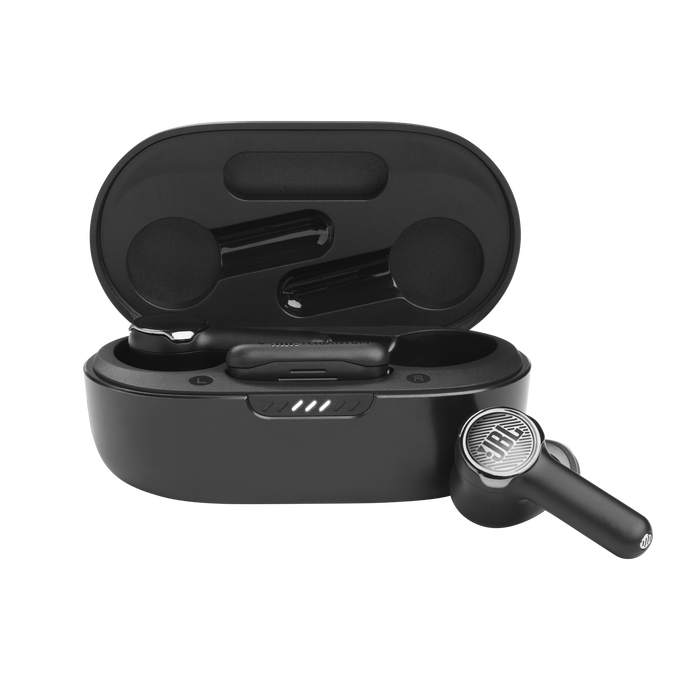 JBL Quantum TWS - Black - True wireless Noise Cancelling gaming earbuds - Hero image number null